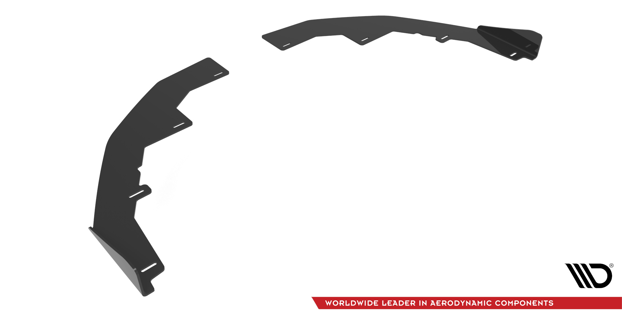 Maxton Design Front Flaps Audi S3/A3 S-Line 8Y schwarz Hochglanz