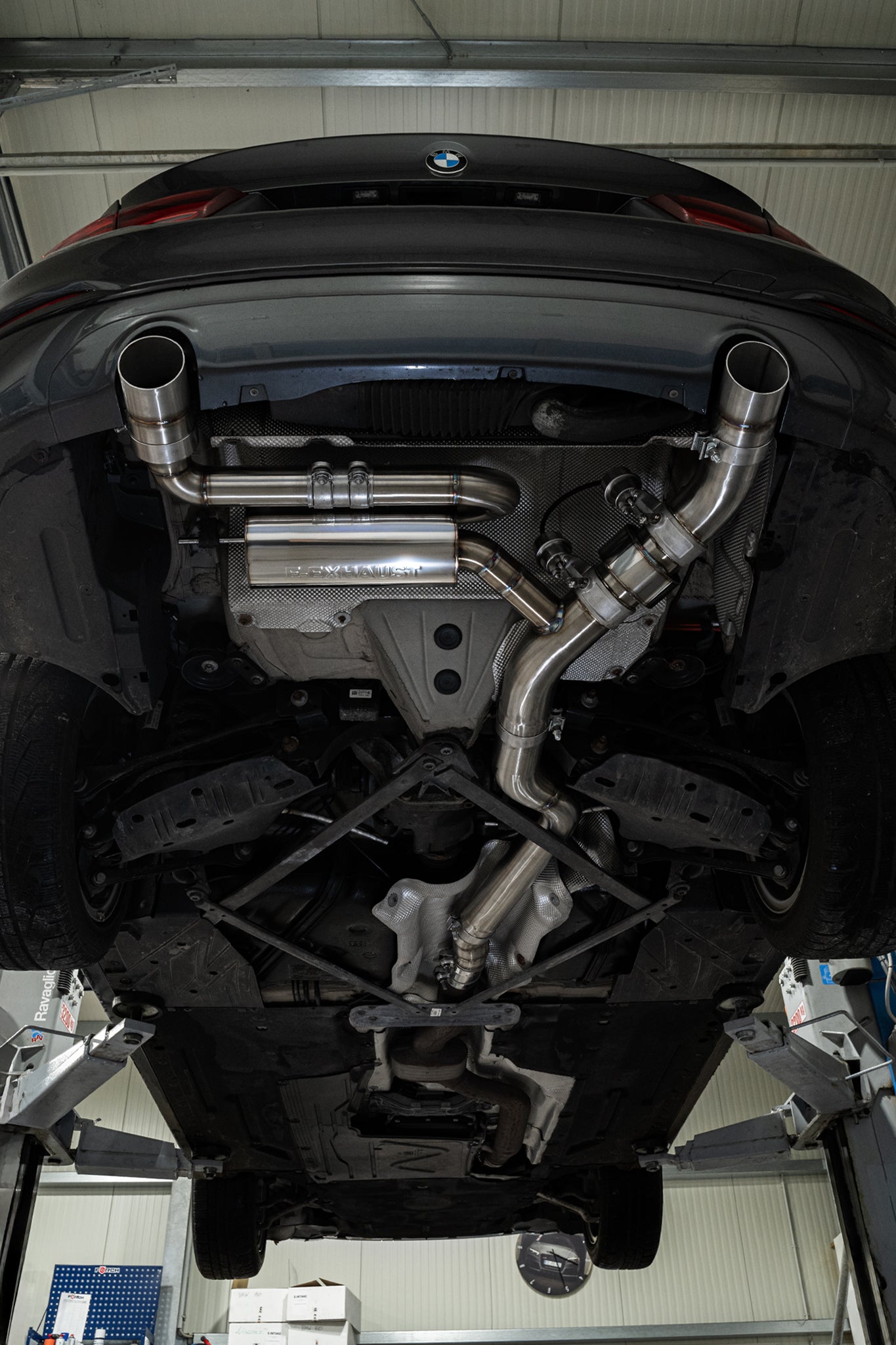 E-EXHAUST 3.5" ULTRA Abgasanlage - BMW F-Modell 440i OPF