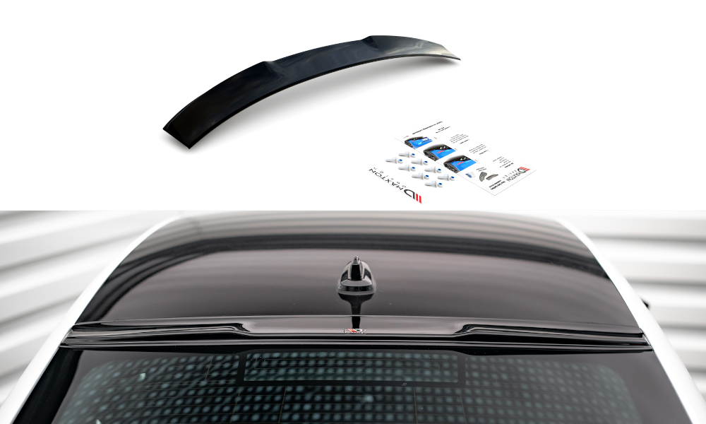 Maxton Design Heckscheiben Spoiler für Skoda Octavia Liftback Mk4 schwarz Hochglanz Maxton Design Heckscheiben Spoiler für Skoda Octavia Liftback Mk4 schwarz Hochglanz