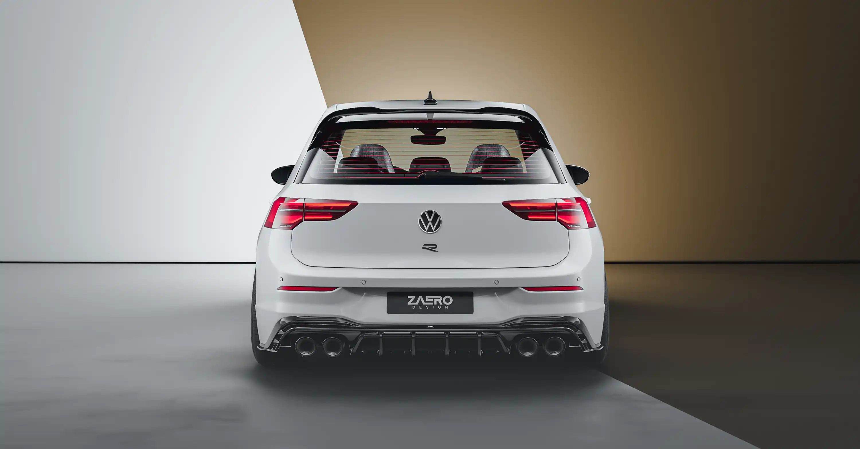 EVO-1 Heckspoiler für VW Golf 8 Clubsport & R