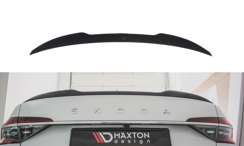Maxton Design Spoiler CAP V.2 für Skoda Superb Mk3 / Mk3 FL Hatchback schwarz Hochglanz Maxton Design Spoiler CAP V.2 für Skoda Superb Mk3 / Mk3 FL Hatchback schwarz Hochglanz