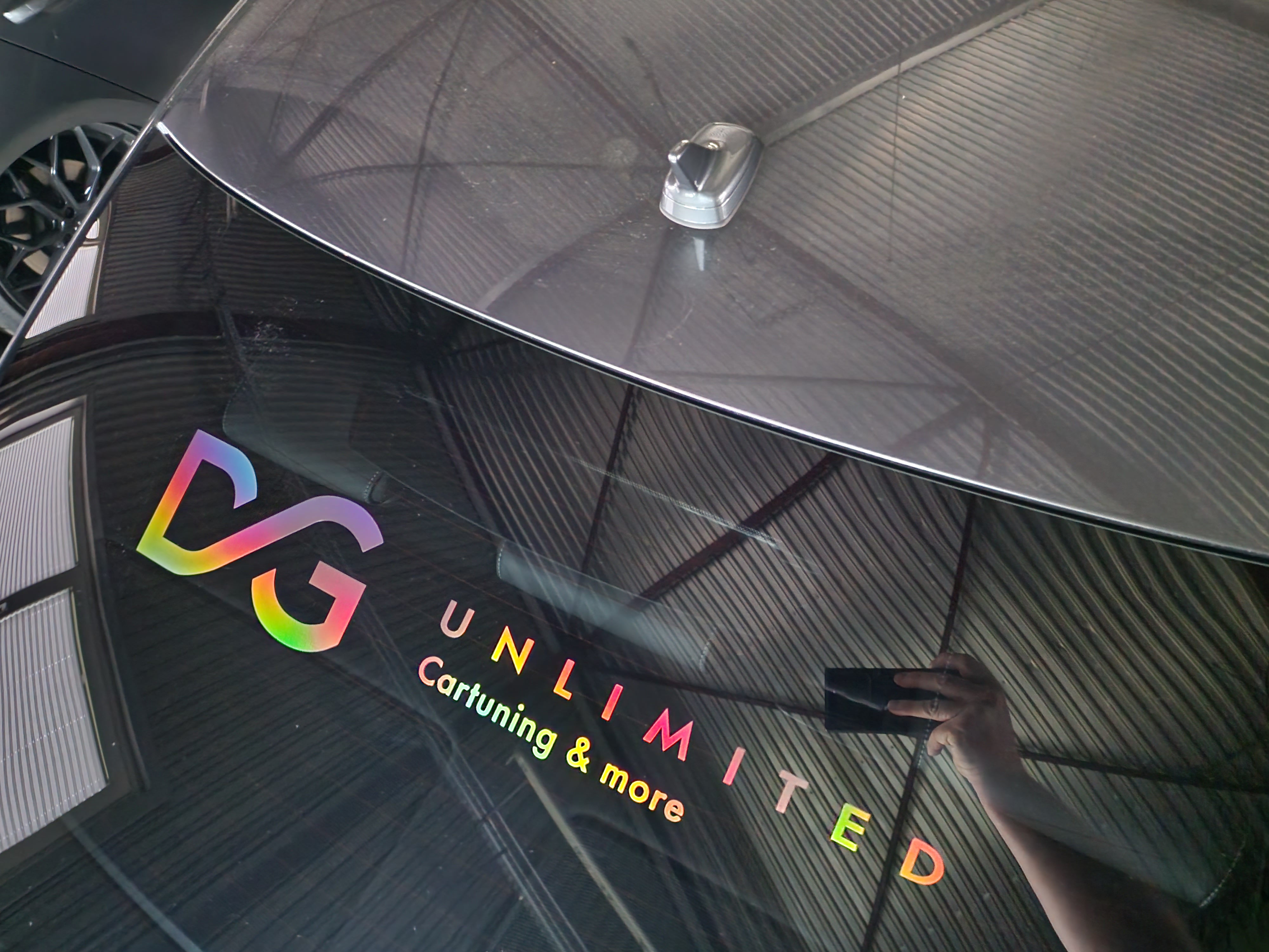 Sticker DG Unlimited Oilslic