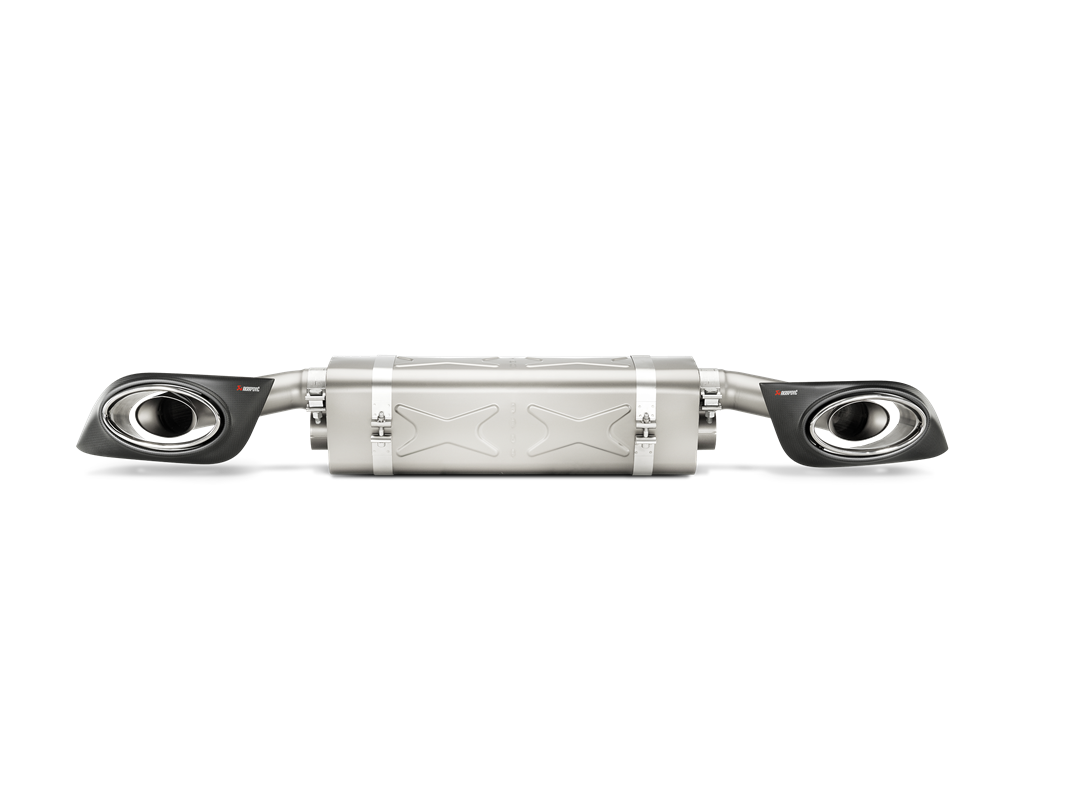 Akrapovic Slip-On Line (Titan) für Porsche 911 Turbo/Turbo S (991) 2015