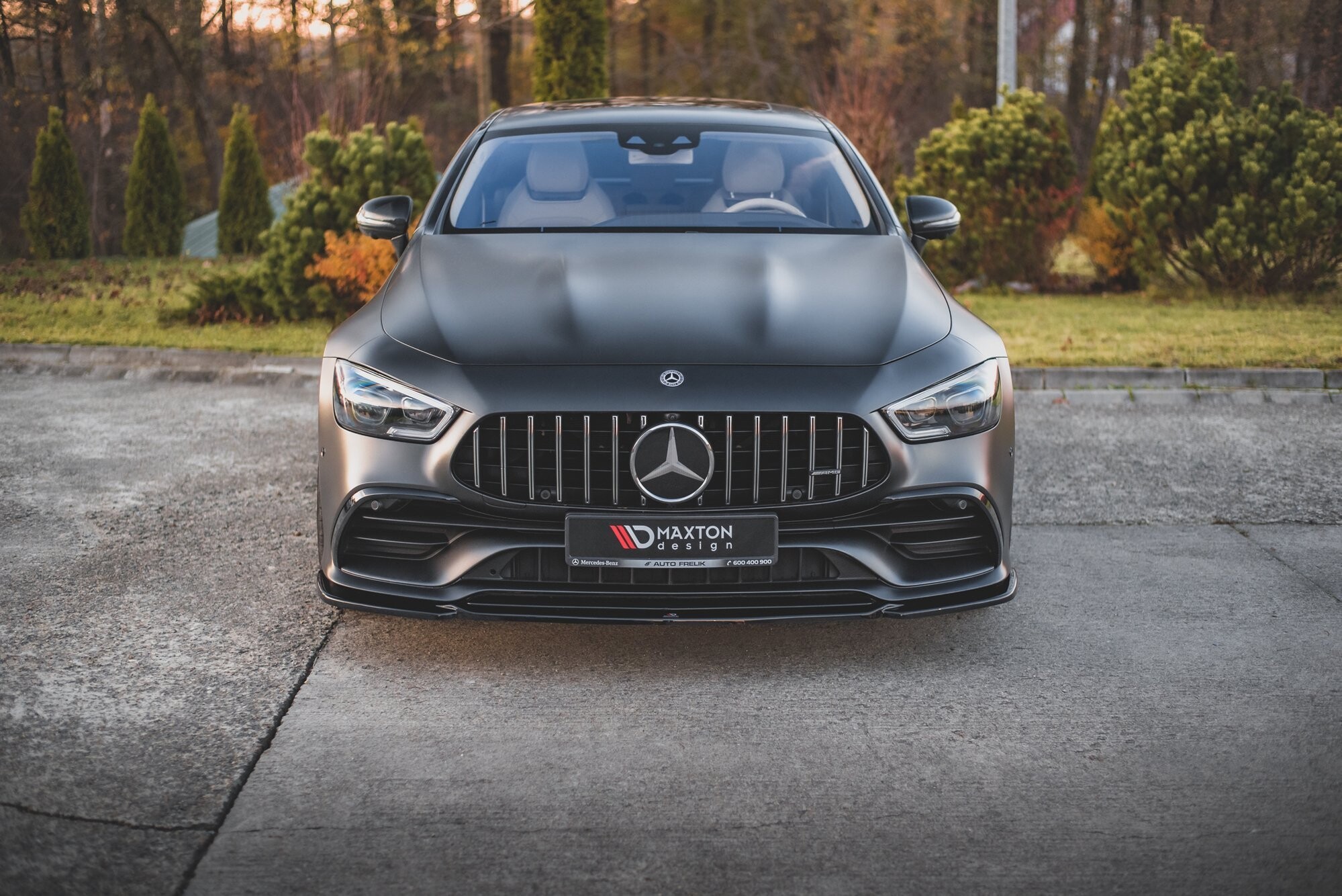 Maxton Design Front Ansatz V.1 für Mercedes-AMG GT 53 4-Door Coupe schwarz Hochglanz Maxton Design Front Ansatz V.1 für Mercedes-AMG GT 53 4-Door Coupe schwarz Hochglanz
