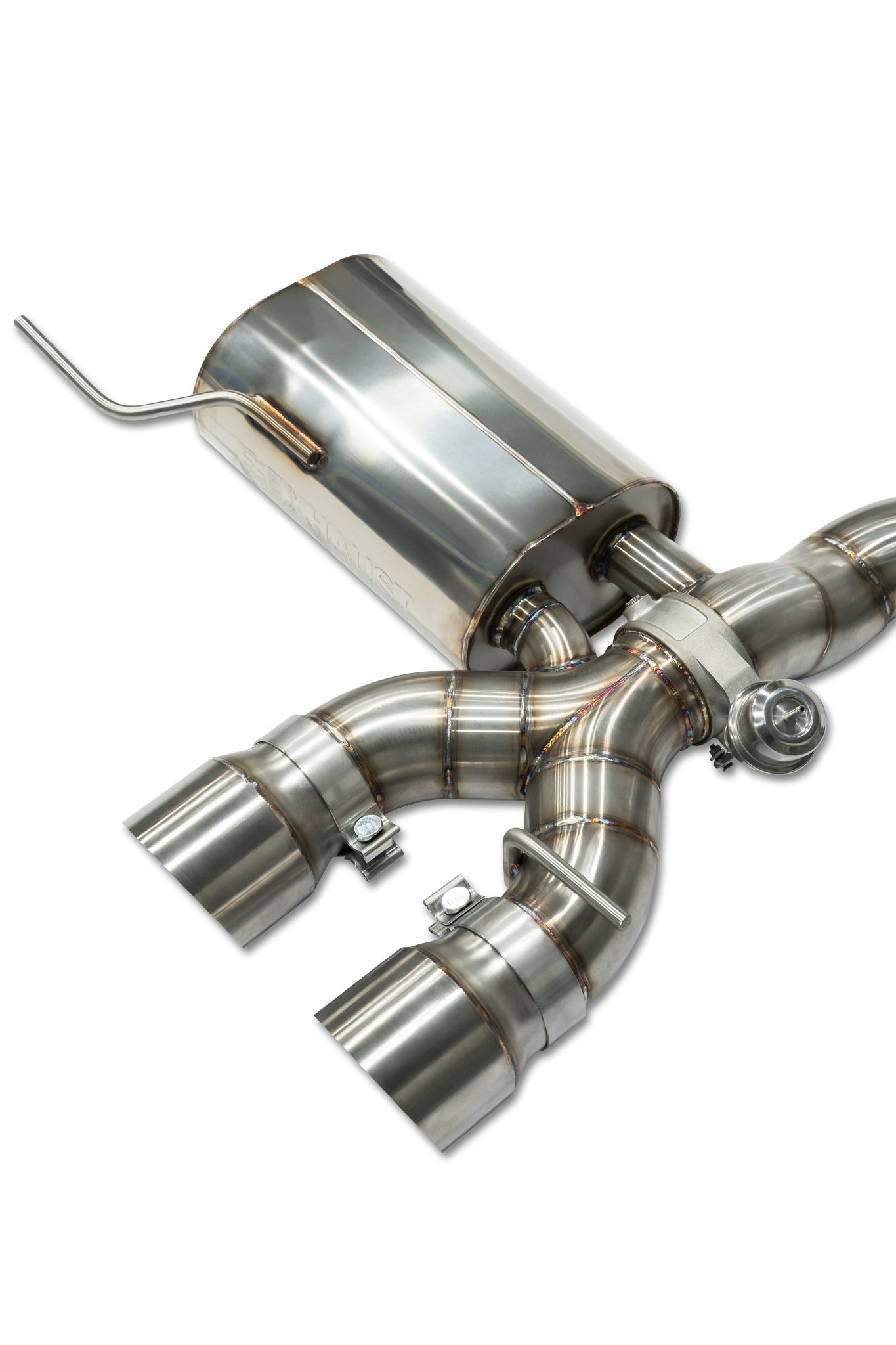 E-EXHAUST Silence 3.5 - Golf 5 R32 Auspuffanlage