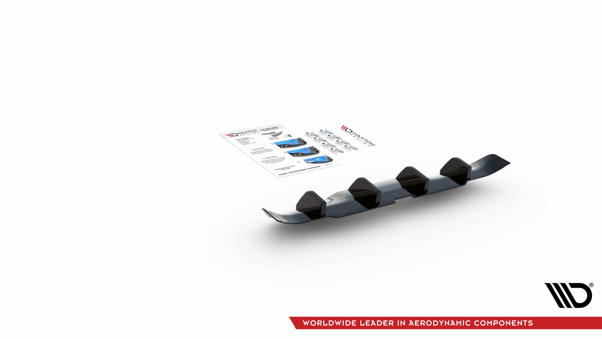 Maxton Design Diffusor Heck Ansatz für BMW M235i Gran Coupe F44 schwarz Hochglanz Maxton Design Diffusor Heck Ansatz für BMW M235i Gran Coupe F44 schwarz Hochglanz