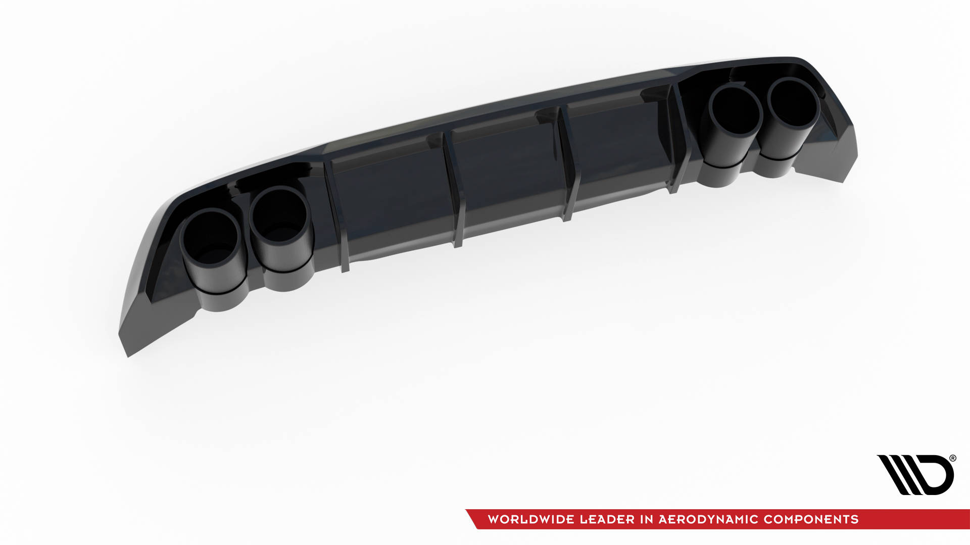 Maxton Design Diffusor Heck Ansatz für + Endschalldampfer Sportauspuff Attrappe Seat Leon FR Hatchback Mk4 Maxton Design Diffusor Heck Ansatz für + Endschalldampfer Sportauspuff Attrappe Seat Leon FR Hatchback Mk4