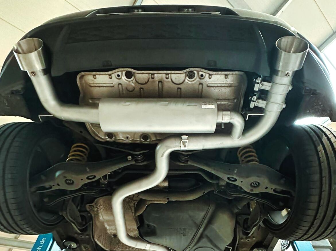 VW Golf 7 GTI Klappenauspuff Grail / Bipolar Exhaust