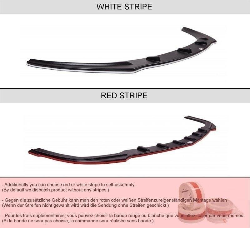 Maxton Design Spoiler CAP für VW GOLF 4 schwarz Hochglanz