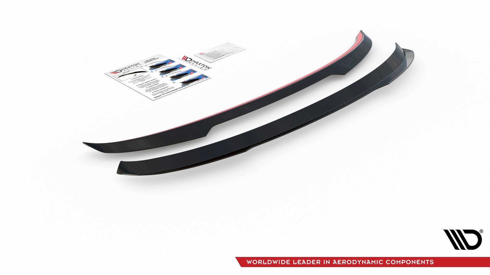 Maxton Design Spoiler CAP für Seat Leon FR ST Mk4 schwarz Hochglanz Maxton Design Spoiler CAP für Seat Leon FR ST Mk4 schwarz Hochglanz