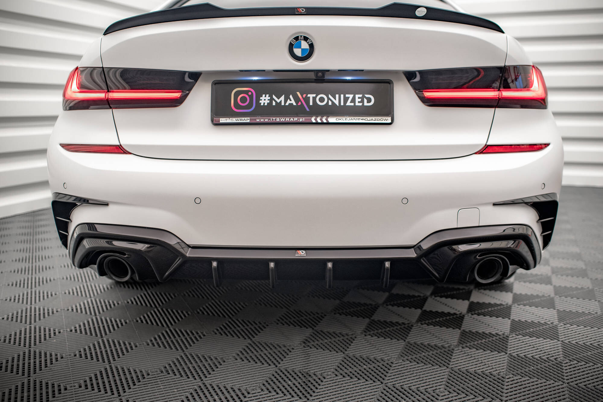 Maxton Design Diffusor Heck Ansatz für BMW 3er M-Paket G20 / G21 Maxton Design Diffusor Heck Ansatz für BMW 3er M-Paket G20 / G21