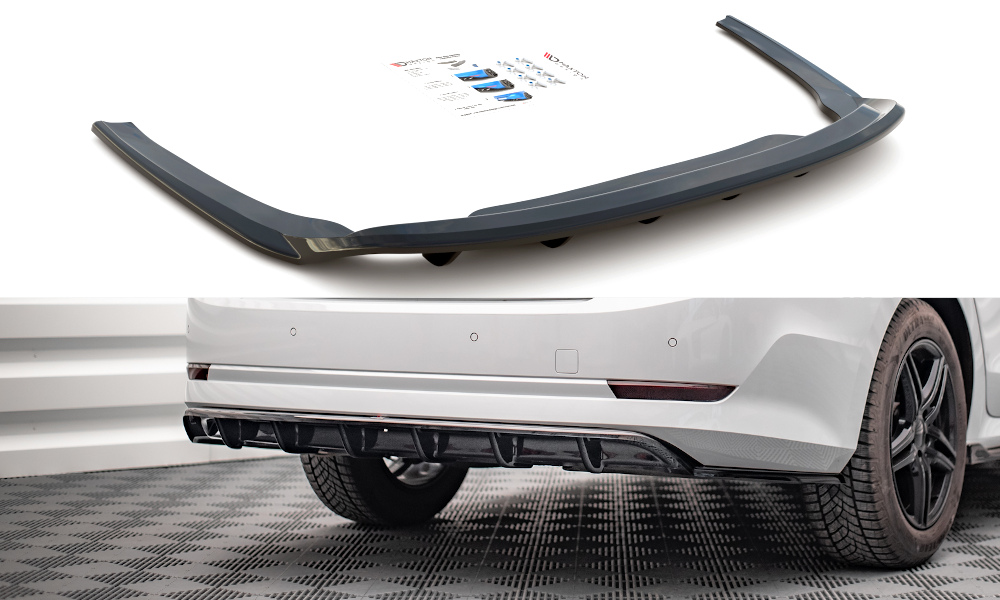 Maxton Design Mittlerer Diffusor Heck Ansatz DTM Look für Skoda Octavia Mk4 schwarz Hochglanz Maxton Design Mittlerer Diffusor Heck Ansatz DTM Look für Skoda Octavia Mk4 schwarz Hochglanz