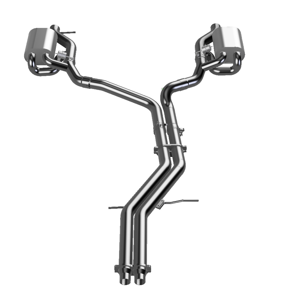 E-EXHAUST Silence 3.0 - Audi S6 4G Auspuffanlage