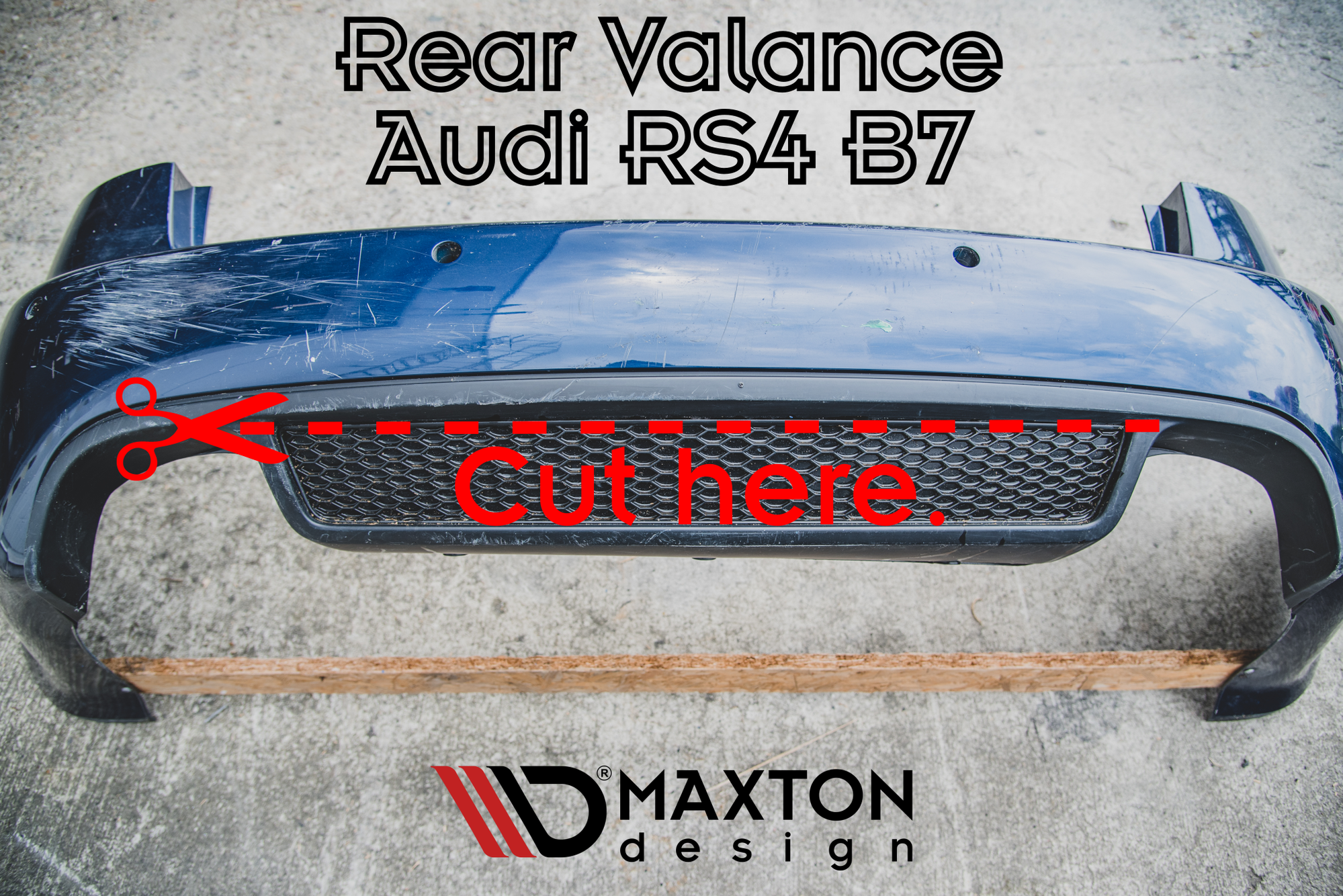 Maxton Design Diffusor Heck Ansatz für Audi RS4 B7 schwarz Hochglanz Maxton Design Diffusor Heck Ansatz für Audi RS4 B7 schwarz Hochglanz