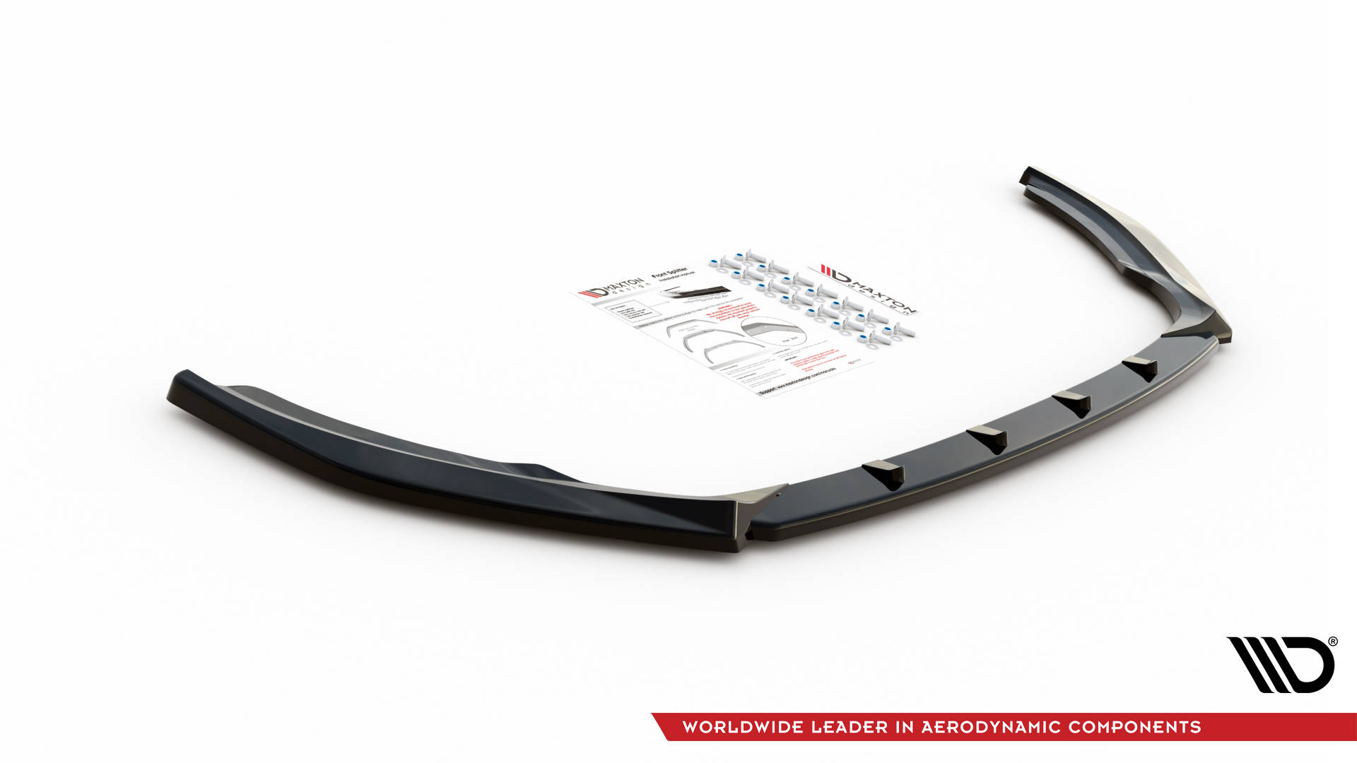 Maxton Design Front Ansatz für Skoda Fabia Mk3 Facelift schwarz Hochglanz Maxton Design Front Ansatz für Skoda Fabia Mk3 Facelift schwarz Hochglanz