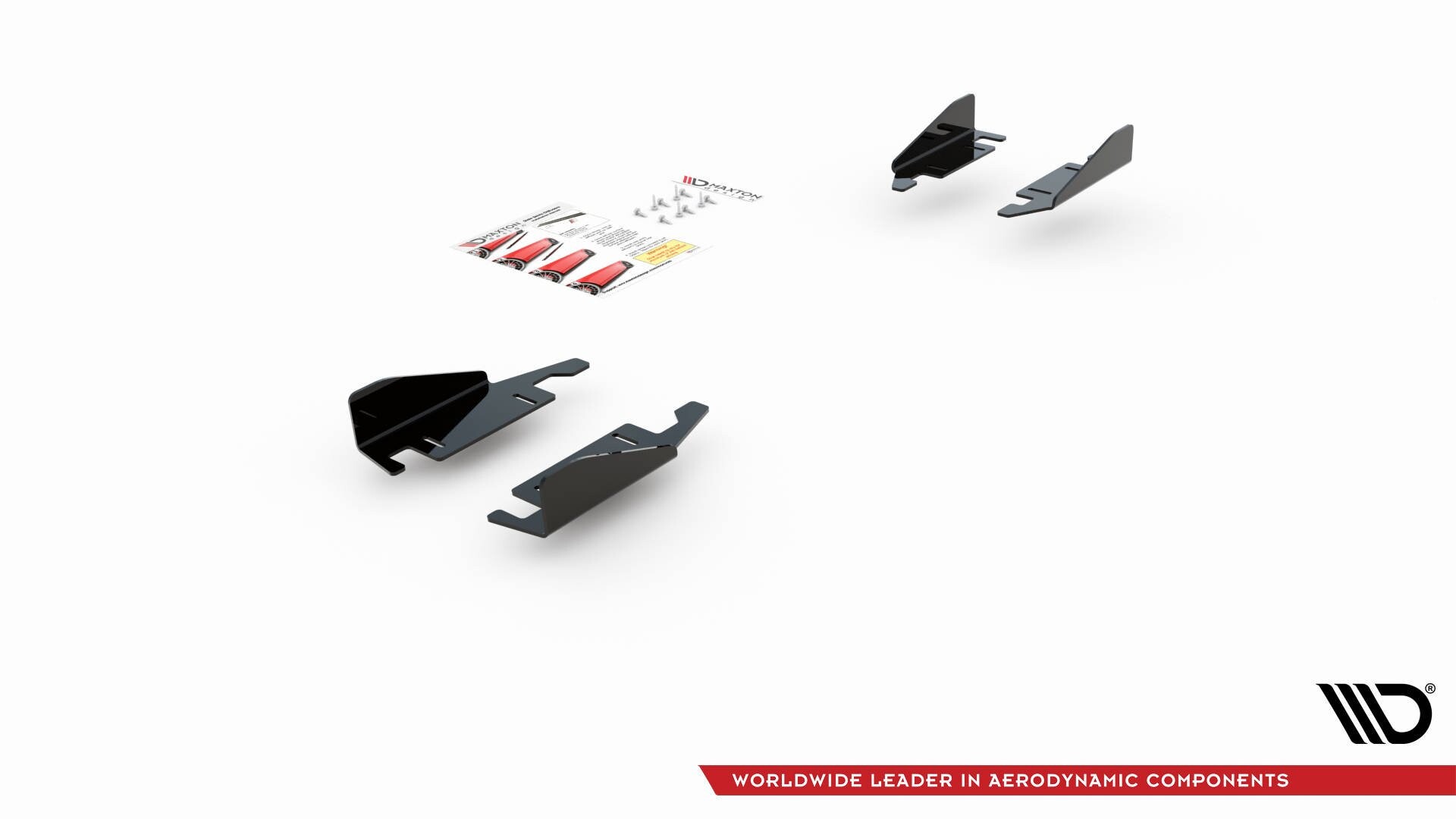 Maxton Design Side Flaps Volkswagen Golf 8 GTI / GTI Clubsport schwarz Hochglanz