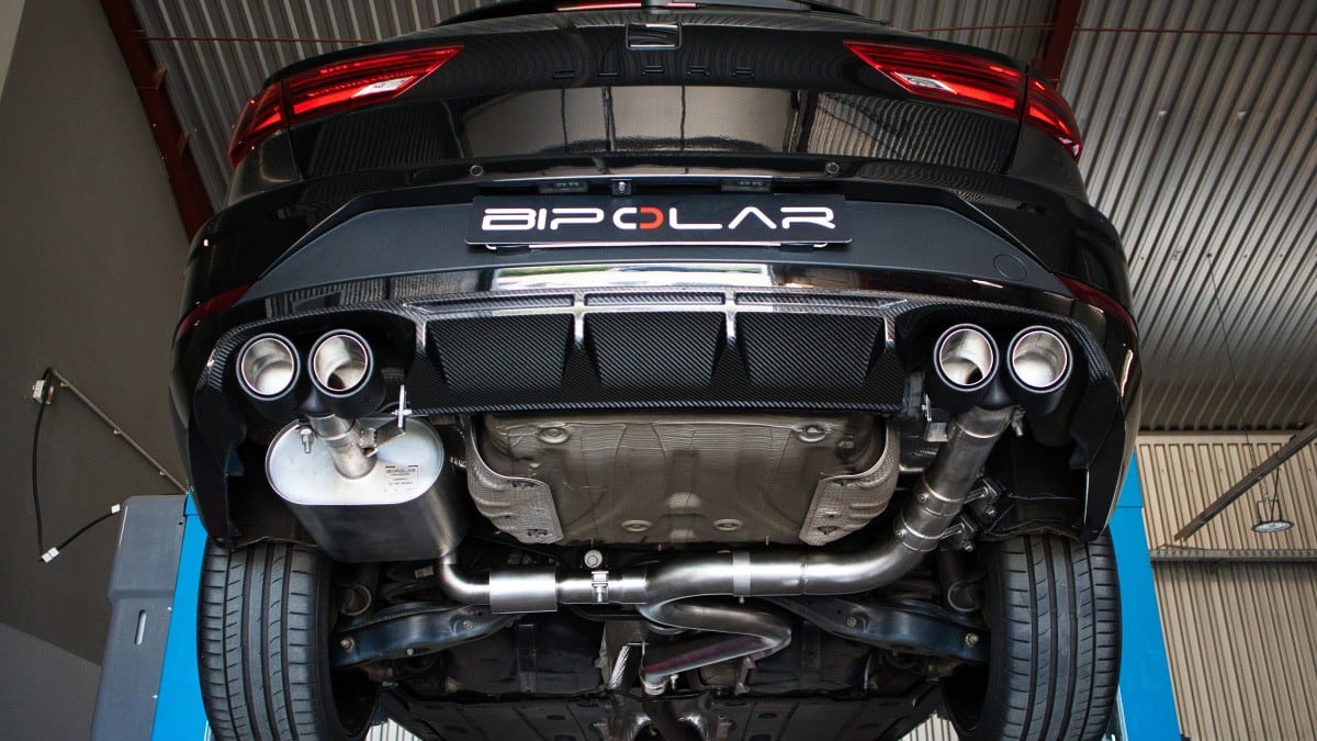 Seat Leon Cupra R ST DNUE Klappenauspuff Grail / Bipolar Exhaust