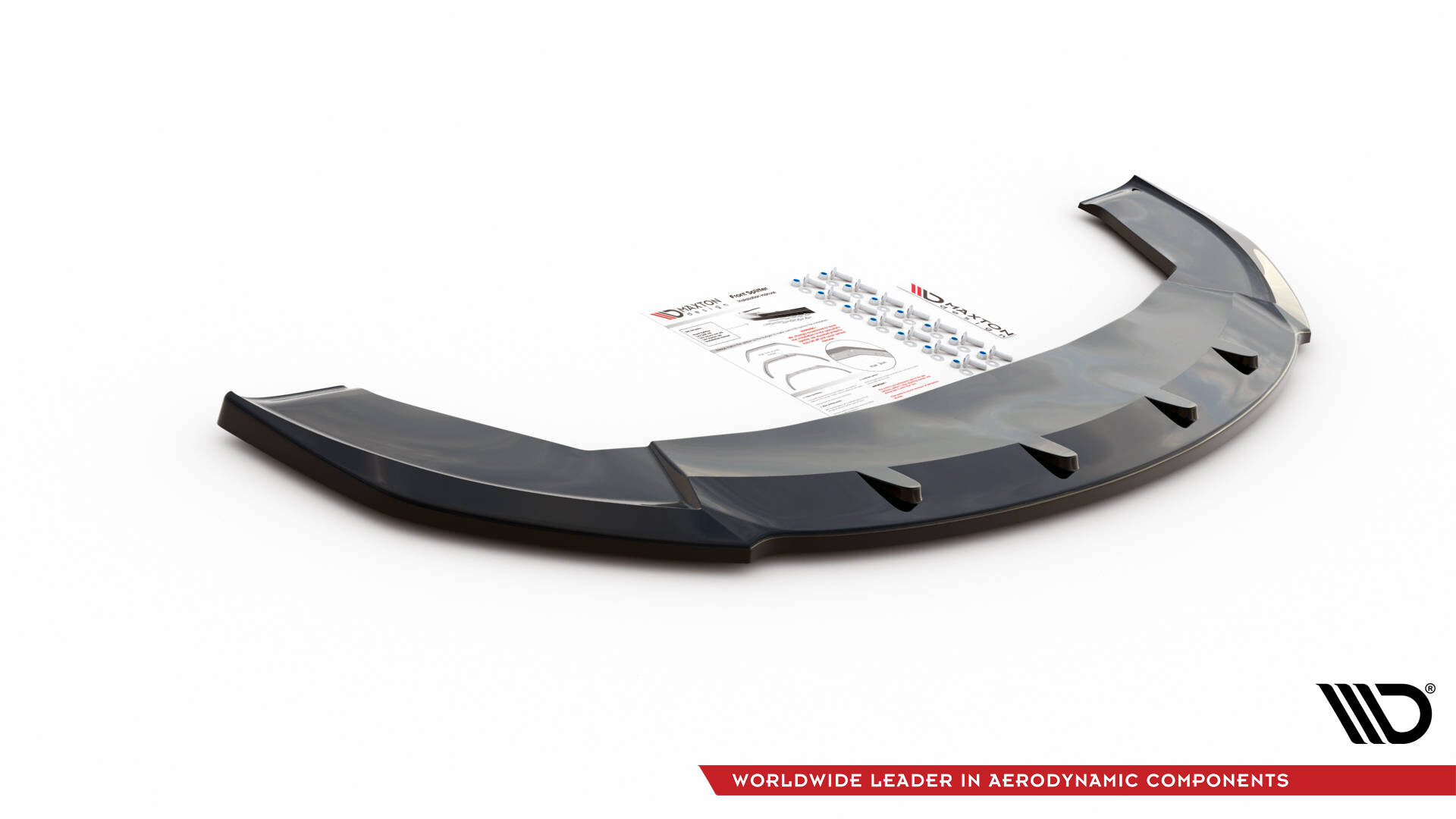 Maxton Design Front Ansatz V.1 für Seat Ibiza Cupra Mk3 schwarz Hochglanz