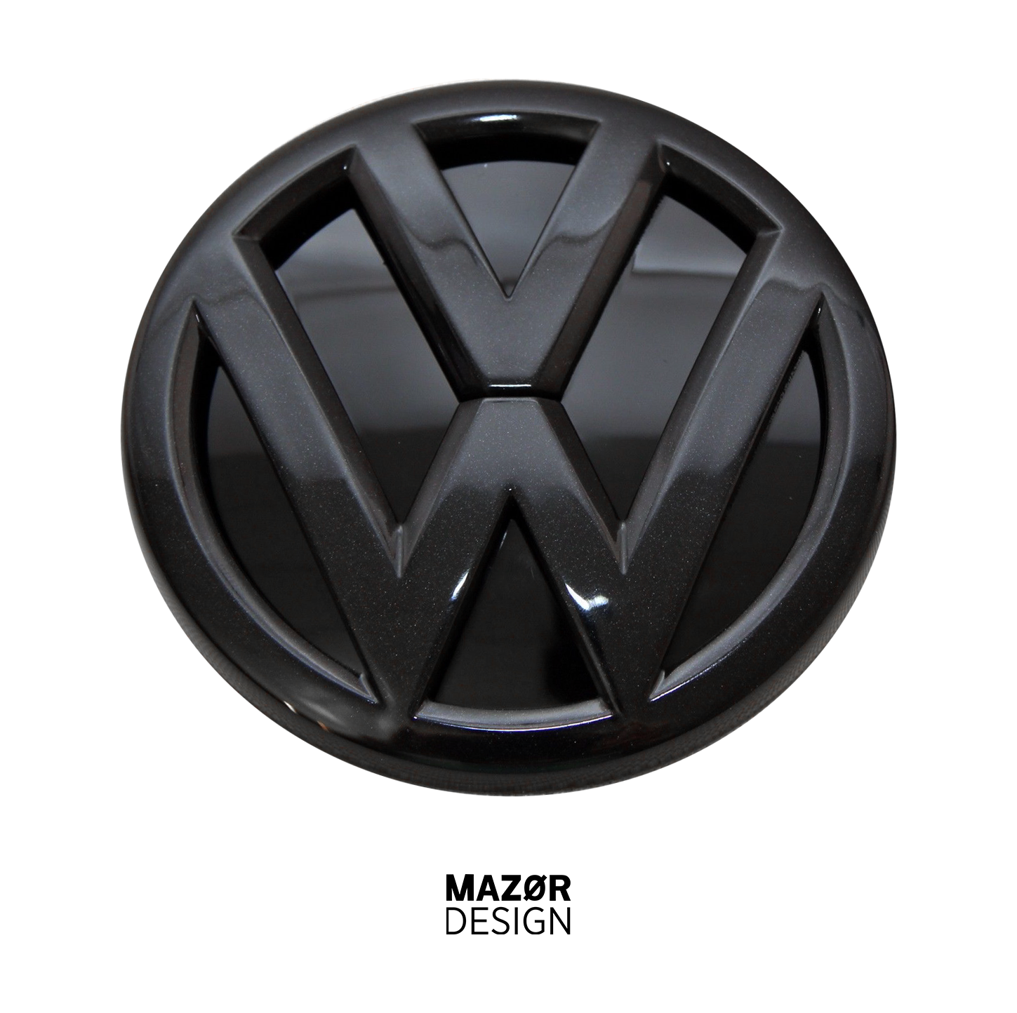 VW Golf 7 VII VFL & FL Heck Emblem | schwarz