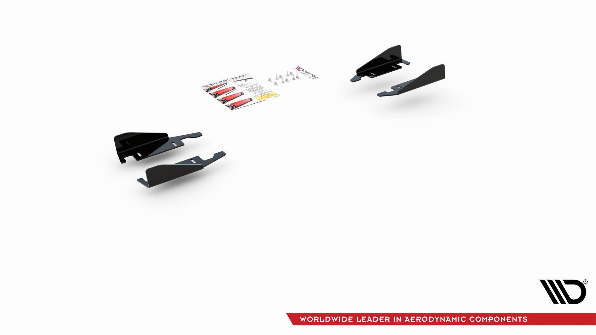 Maxton Design Side Flaps Volkswagen Golf 8 GTI / GTI Clubsport schwarz Hochglanz