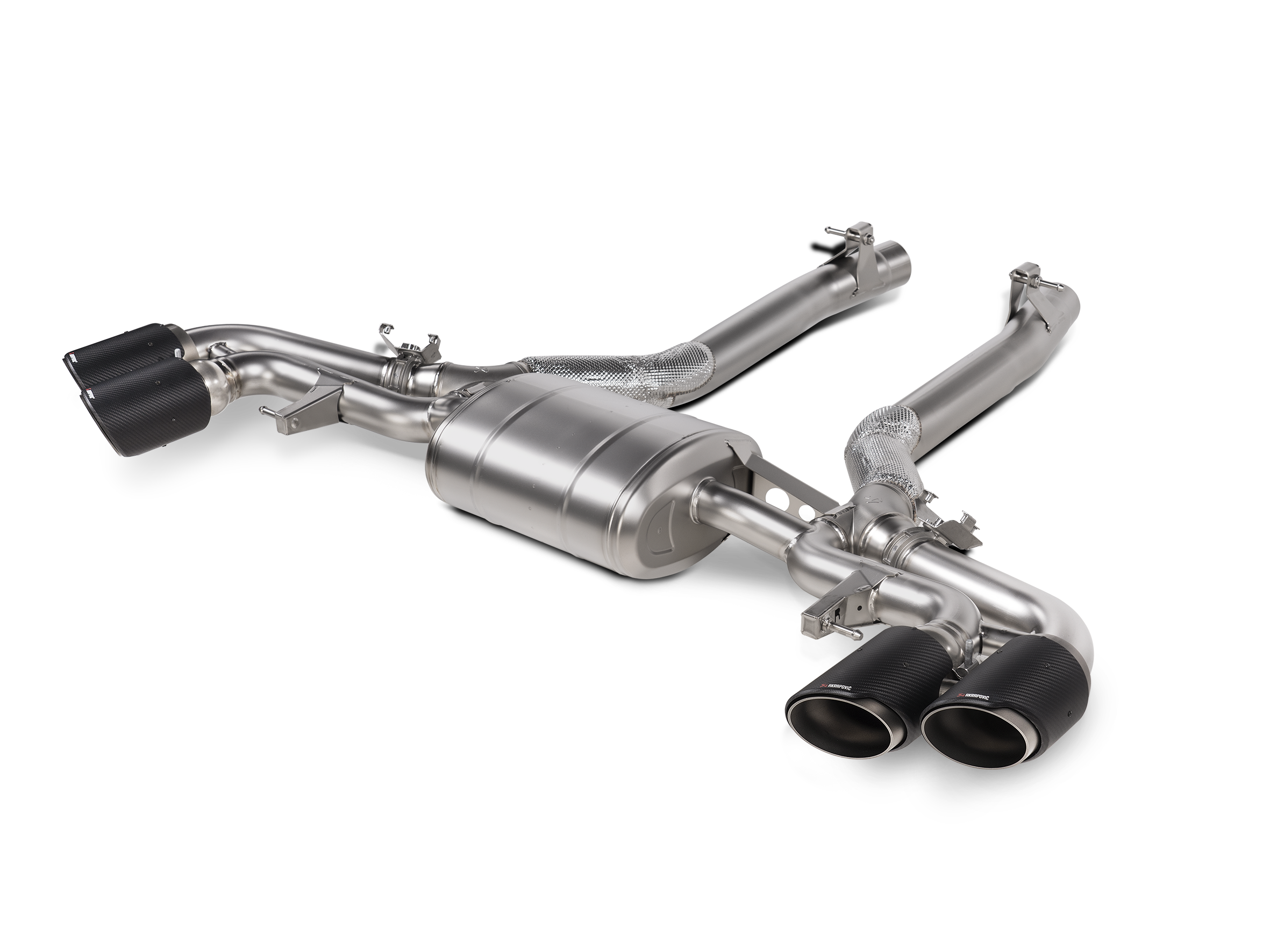 Akrapovic Slip-On Line (Titan) für BMW X6 M / X6 M Competition (F96) 2023