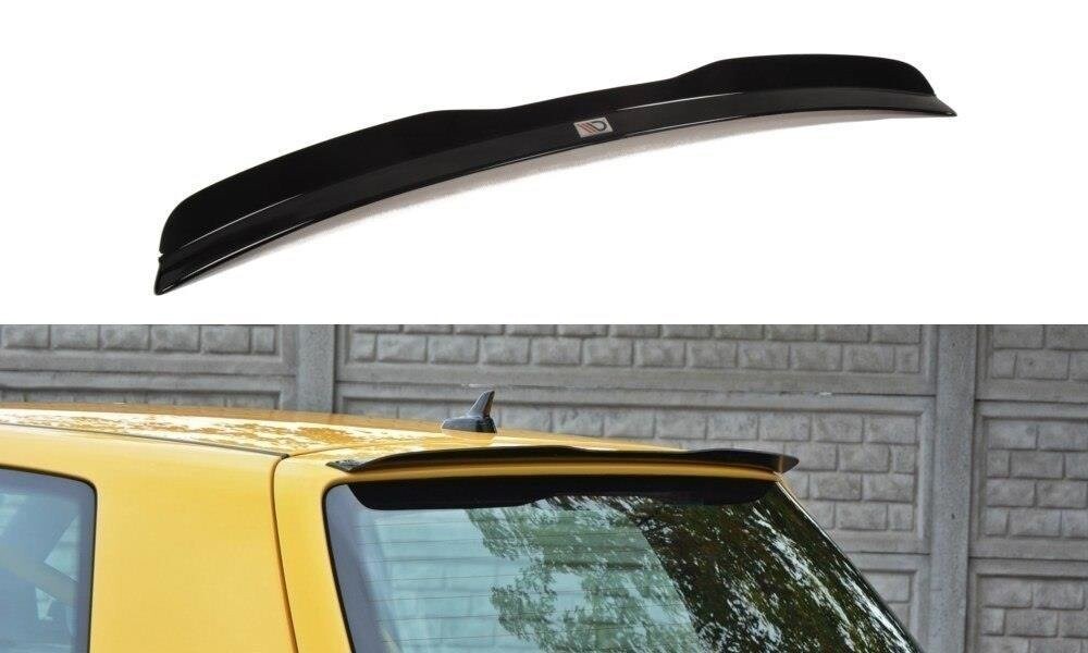 Maxton Design Spoiler CAP für VW GOLF 4 schwarz Hochglanz