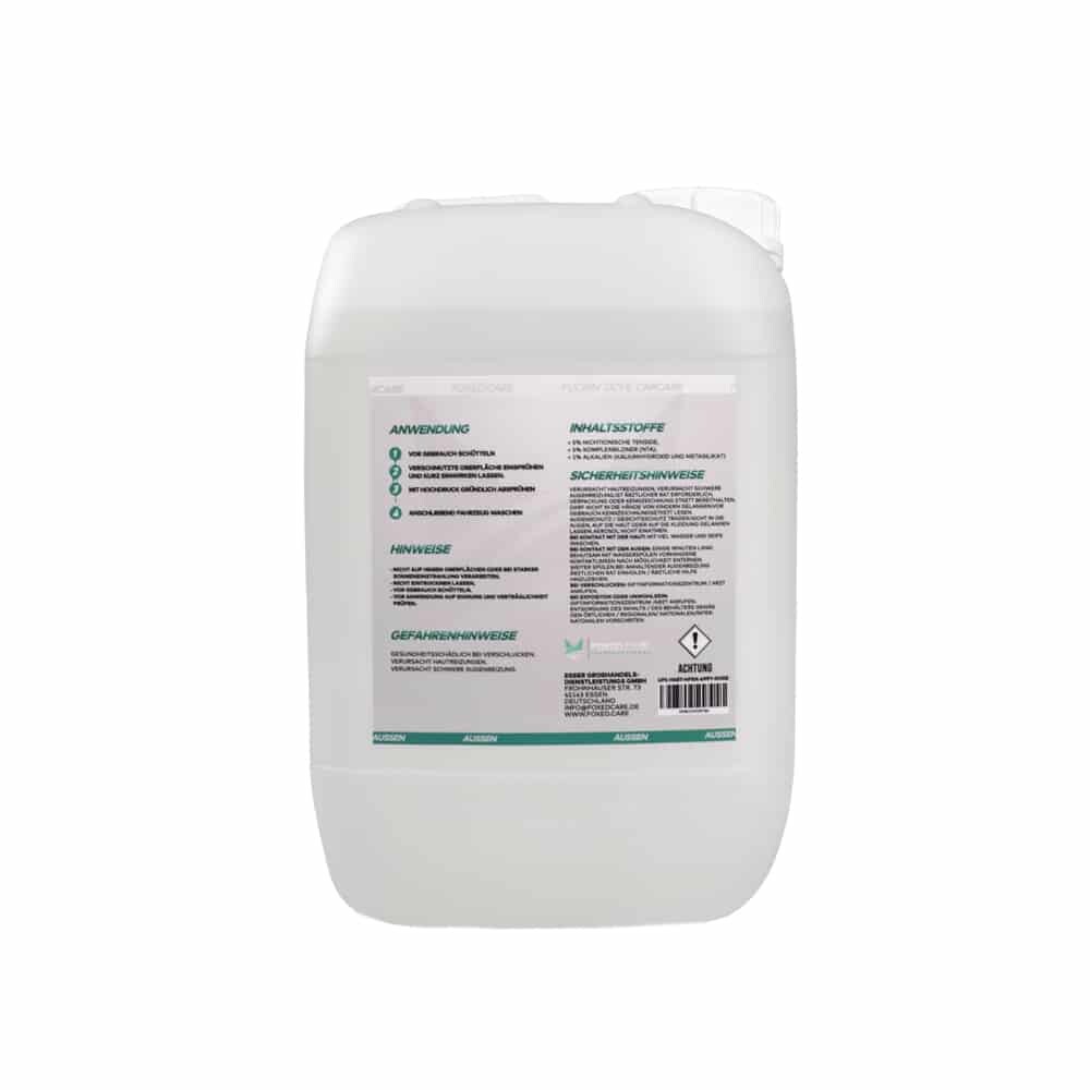 FoxedCare - PreCleaner, Vorreiniger 5,0l Mit Auslaufhahn