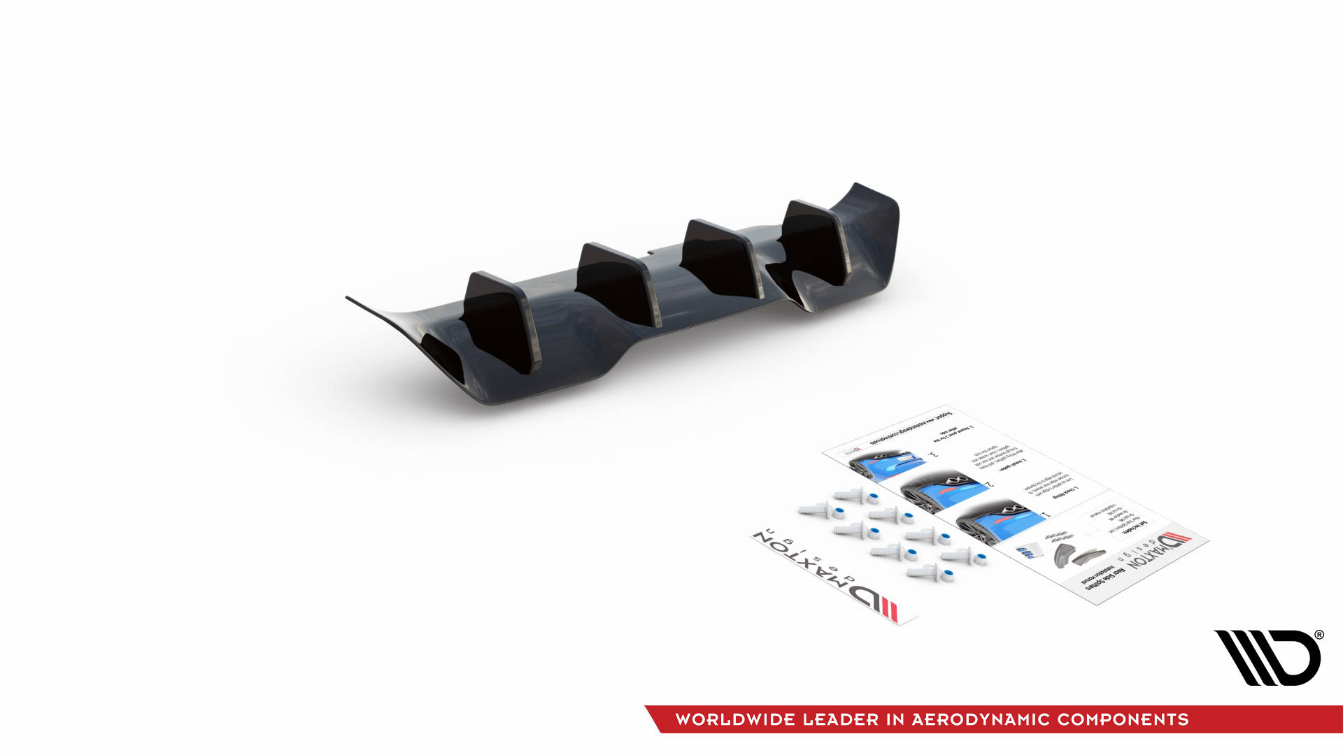 Maxton Design Diffusor Heck Ansatz für BMW M235i Gran Coupe F44 schwarz Hochglanz Maxton Design Diffusor Heck Ansatz für BMW M235i Gran Coupe F44 schwarz Hochglanz