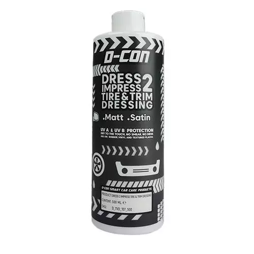 D CON DRESS 2 IMPRESS TIRE REIFEN & TRIM KUNSTSTOFF DRESSING PFLEGE