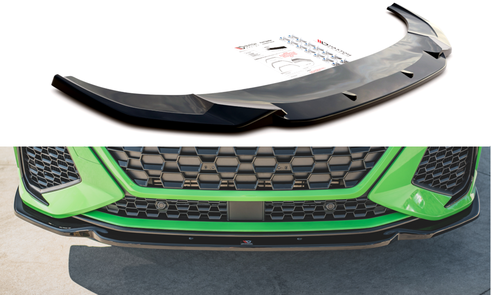 Maxton Design Front Ansatz V.1 für Audi RSQ3 F3 schwarz Hochglanz Maxton Design Front Ansatz V.1 für Audi RSQ3 F3 schwarz Hochglanz