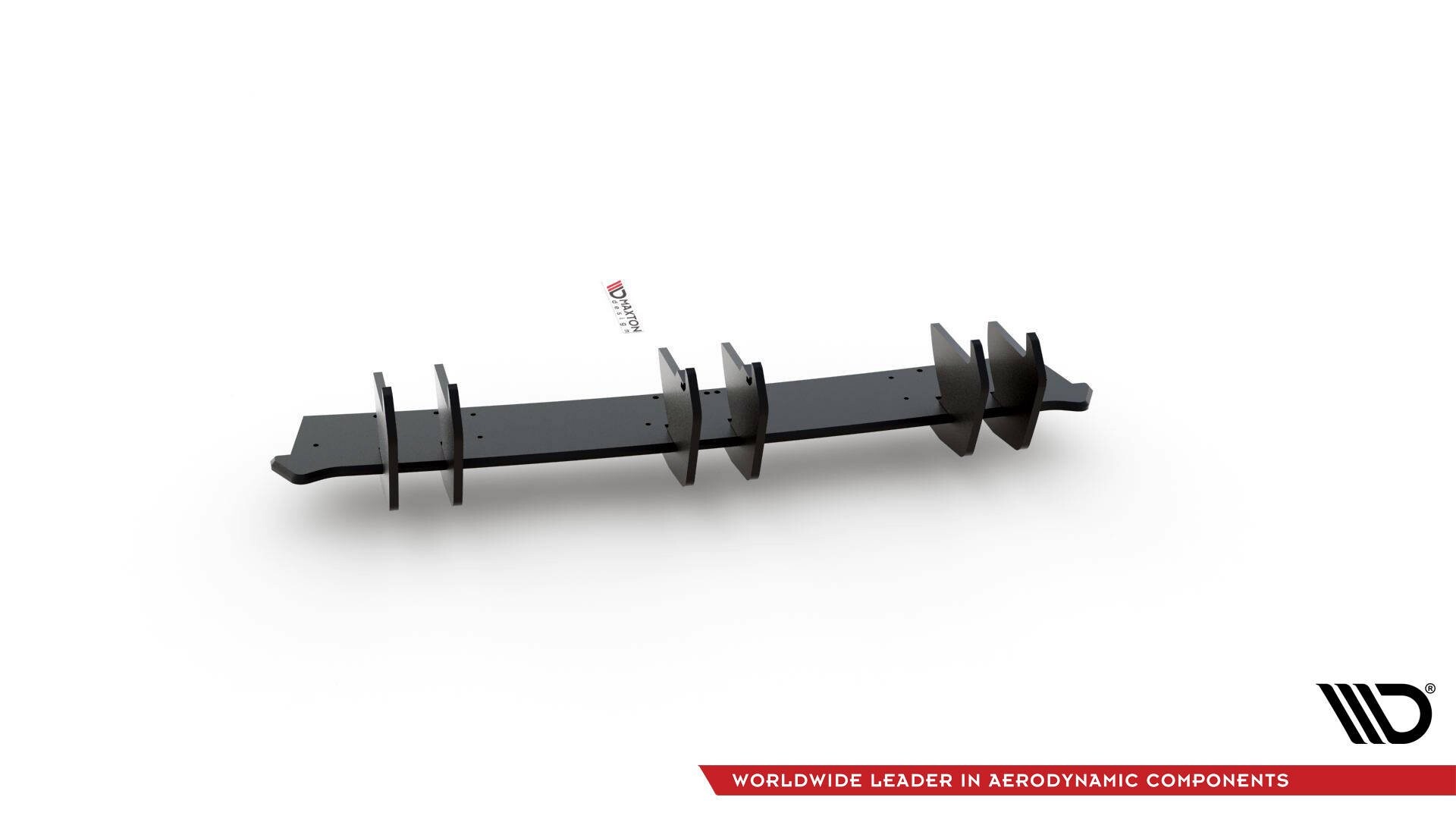 Maxton Design Robuste Racing Heckschürze V.2 für Volkswagen Golf 8 GTI