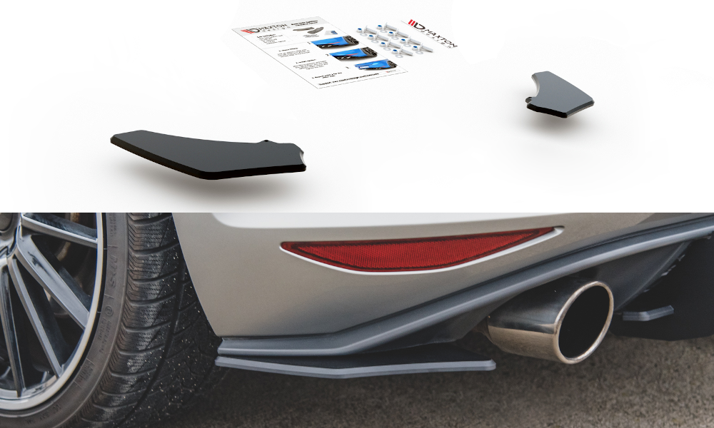 Maxton Design Heck Ansatz Flaps Diffusor V.2 für VW Golf 7 GTI