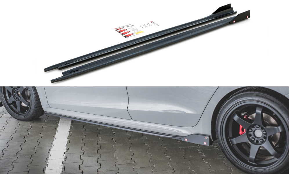 Maxton Design Seitenschweller Ansatz für V.2 für + Flaps Skoda Octavia RS Mk4 Maxton Design Seitenschweller Ansatz für V.2 für + Flaps Skoda Octavia RS Mk4