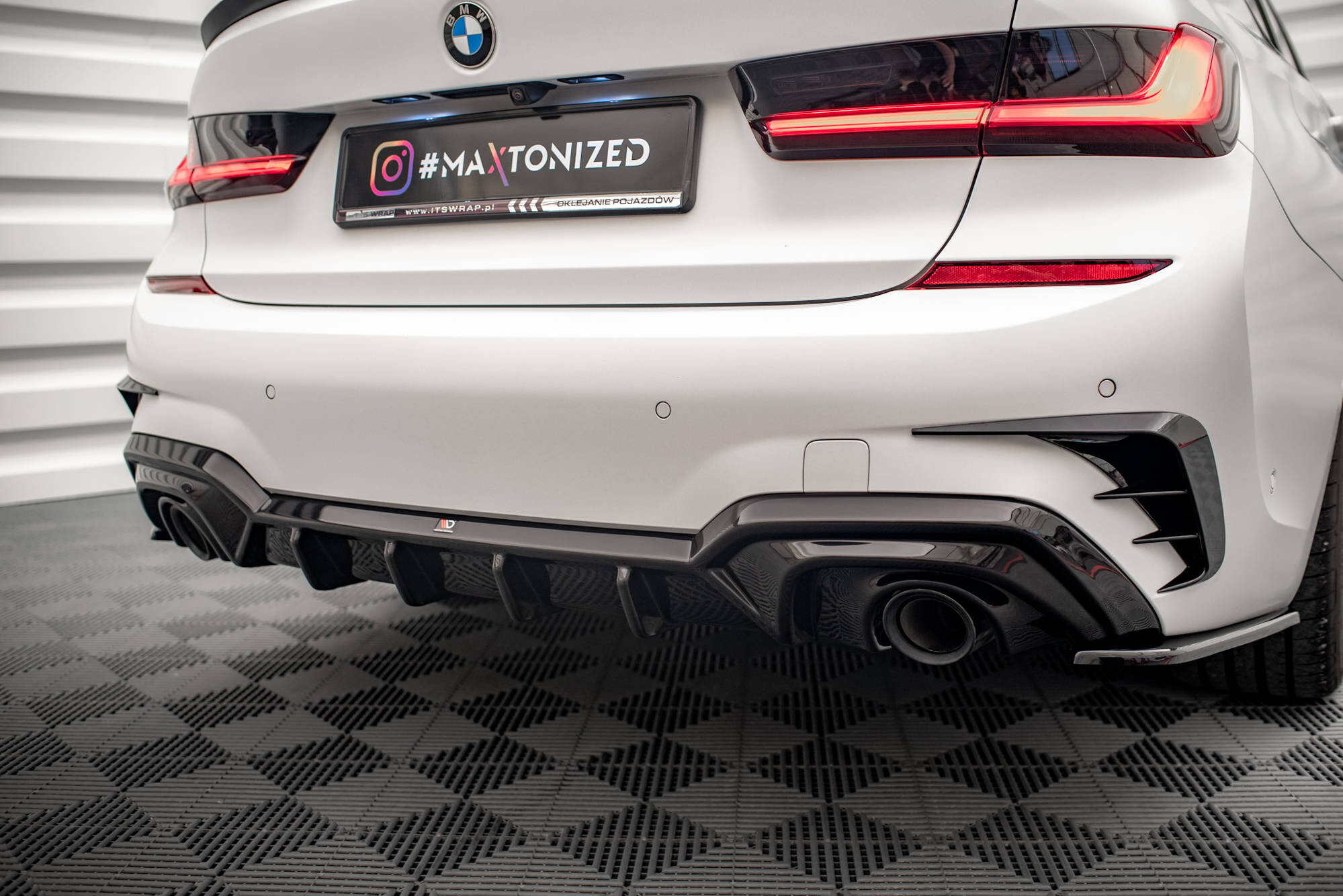 Maxton Design Diffusor Heck Ansatz für BMW 3er M-Paket G20 / G21 Maxton Design Diffusor Heck Ansatz für BMW 3er M-Paket G20 / G21