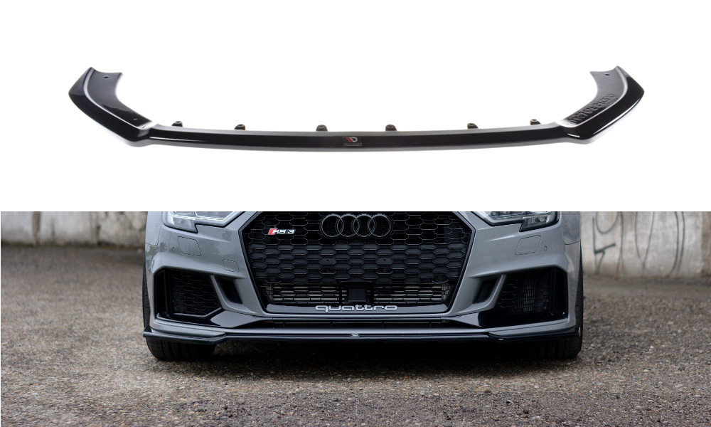 Maxton Design Cup Spoilerlippe Front Ansatz V.2 für Audi RS3 8V FL Limousine Maxton Design Cup Spoilerlippe Front Ansatz V.2 für Audi RS3 8V FL Limousine