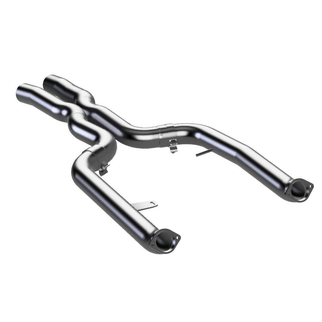 E-EXHAUST 3,5" Track-X-Pipes - BMW M2 / M3 / M4 G-Serie (S58-Motor)