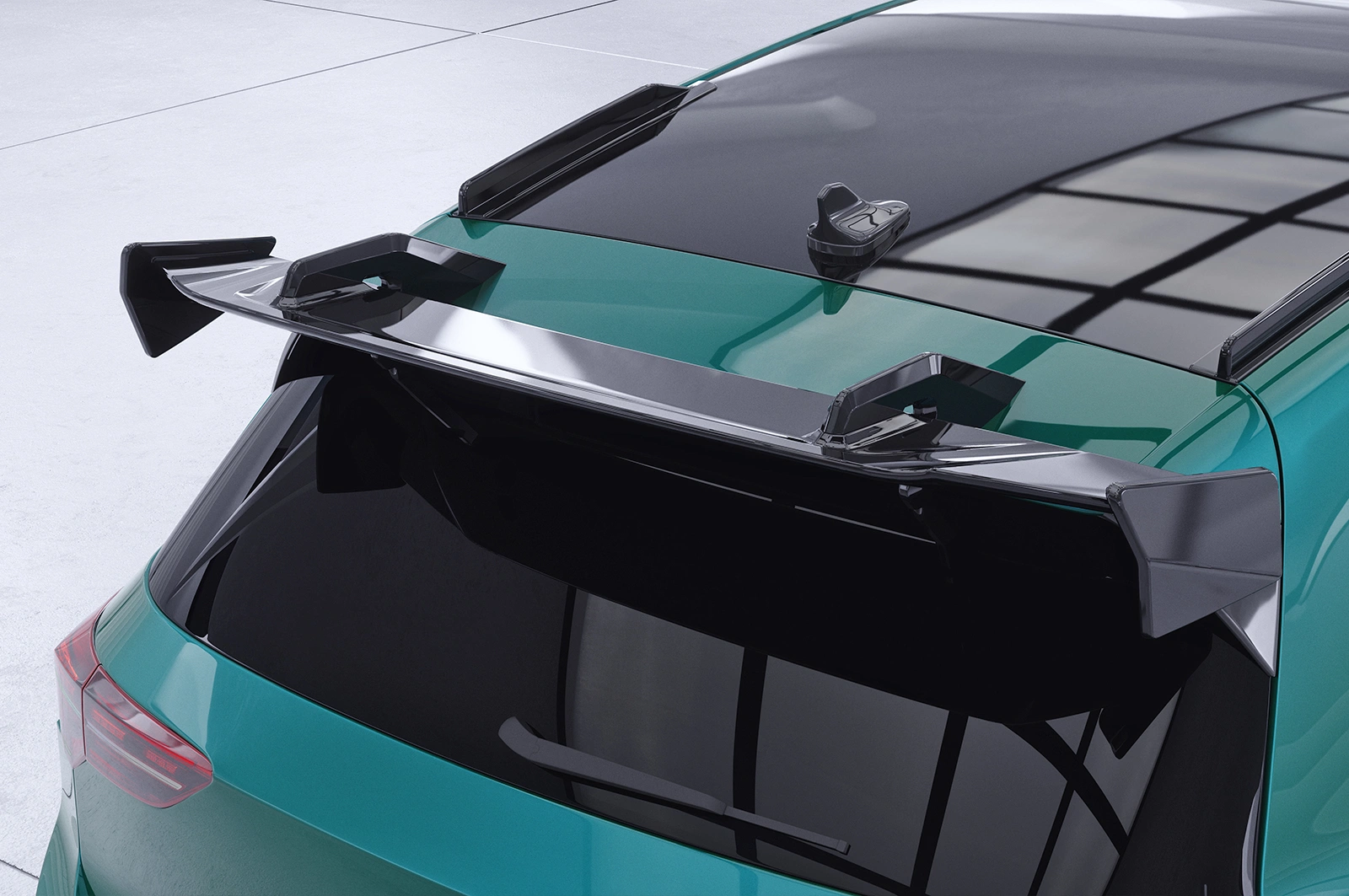 Schwanenhals Heckflügel mit ABE für VW Golf 8 GTI/ GTD/ R SHF050