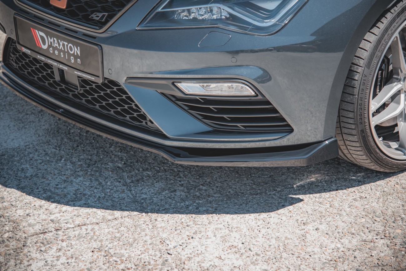 Maxton Design Cup Spoilerlippe Front Ansatz V.7 für Seat Leon Cupra / FR Mk3 FL Maxton Design Cup Spoilerlippe Front Ansatz V.7 für Seat Leon Cupra / FR Mk3 FL