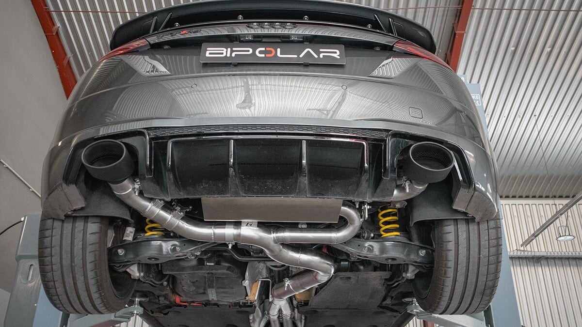 Audi TT RS DNWA Klappenauspuff Grail / Bipolar Exhaust