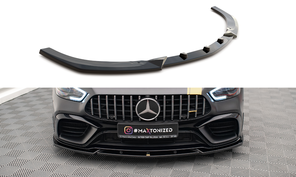 Maxton Design Front Ansatz V.3 für Mercedes-AMG GT 63S 4-Door Coupe Aero schwarz Hochglanz Maxton Design Front Ansatz V.3 für Mercedes-AMG GT 63S 4-Door Coupe Aero schwarz Hochglanz