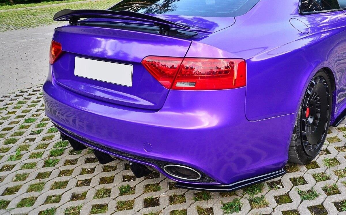 Maxton Design Diffusor Heck Ansatz für Audi RS5 Mk1 8T Facelift schwarz Hochglanz Maxton Design Diffusor Heck Ansatz für Audi RS5 Mk1 8T Facelift schwarz Hochglanz