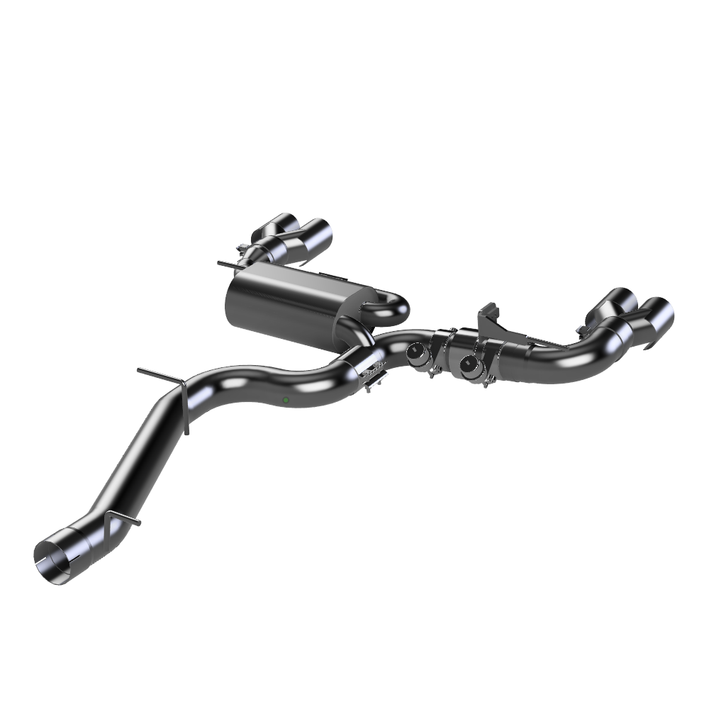 E-EXHAUST 3.5" ULTRA Abgasanlage - VW Golf 8 R