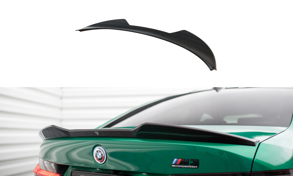 Maxton Design Carbon Fiber Heckklappenspoiler BMW M3 G80 Maxton Design Carbon Fiber Heckklappenspoiler BMW M3 G80