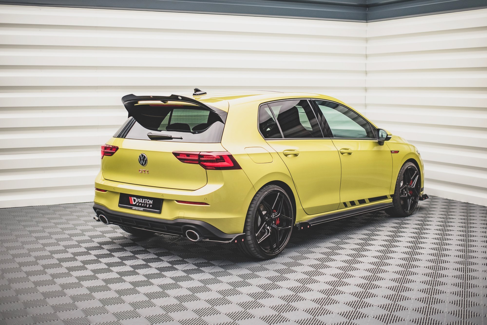 Maxton Design Heck Ansatz Flaps Diffusor V.1 +Flaps für Volkswagen Golf 8 GTI Clubsport Maxton Design Heck Ansatz Flaps Diffusor V.1 +Flaps für Volkswagen Golf 8 GTI Clubsport