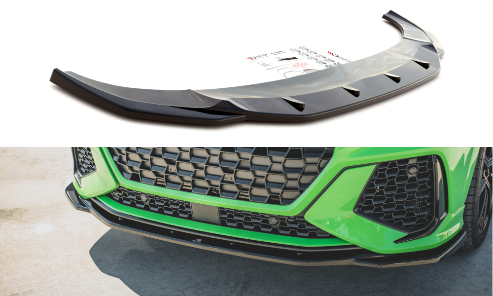 Maxton Design Front Ansatz V.2 für Audi RSQ3 F3 schwarz Hochglanz Maxton Design Front Ansatz V.2 für Audi RSQ3 F3 schwarz Hochglanz