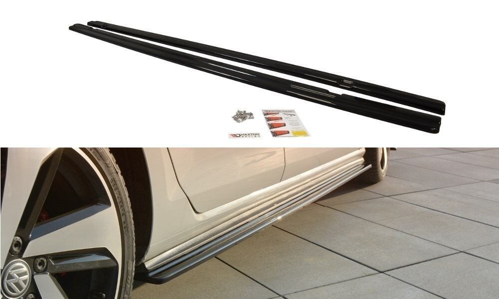 Maxton Design Seitenschweller Ansatz Cup Leisten für VW GOLF 7 GTI vor FL/FACELIFT (breit) Maxton Design Seitenschweller Ansatz Cup Leisten für VW GOLF 7 GTI vor FL/FACELIFT (breit)