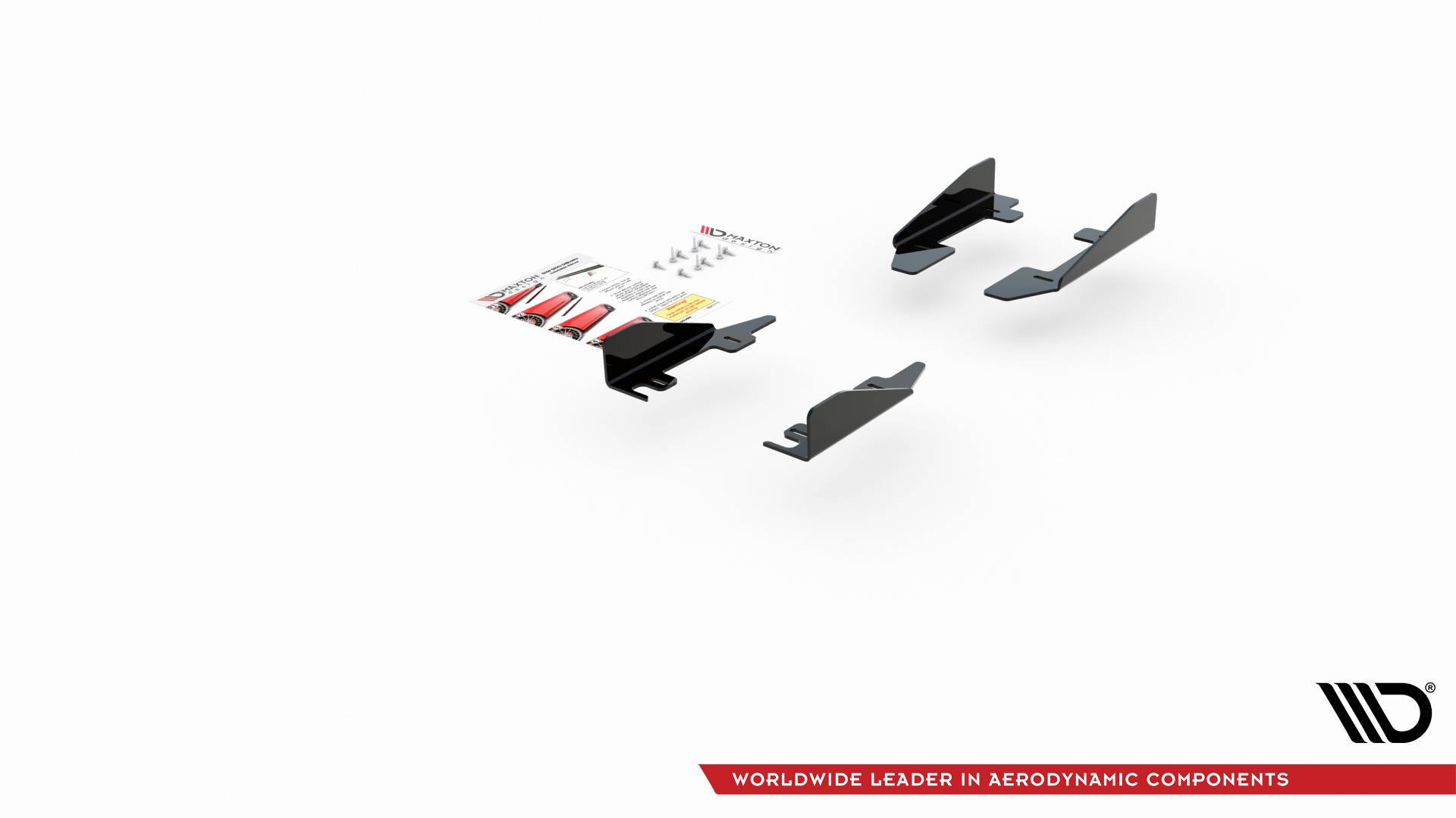 Maxton Design Side Flaps Volkswagen Polo GTI Mk6 schwarz Hochglanz
