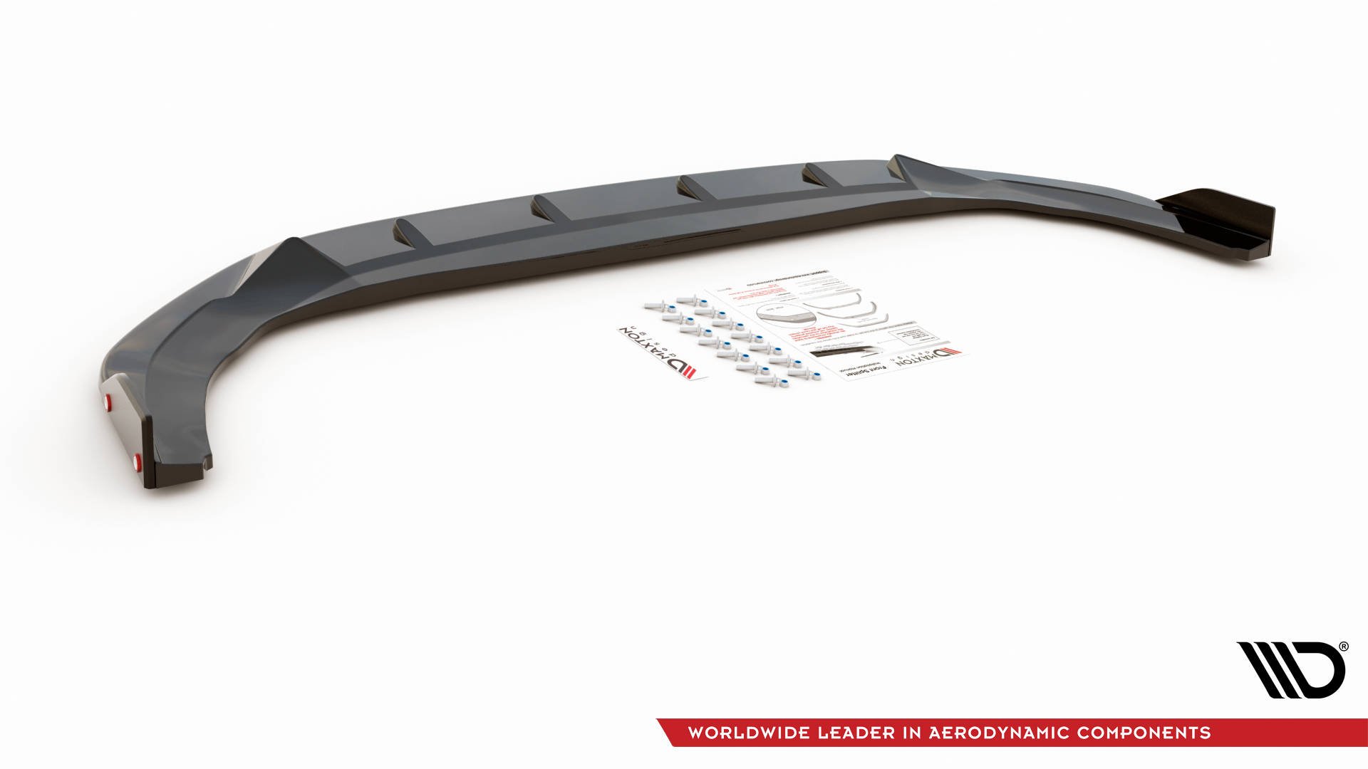 Maxton Design Front Ansatz V.3 +Flaps für Volkswagen Golf 8 GTI Maxton Design Front Ansatz V.3 +Flaps für Volkswagen Golf 8 GTI