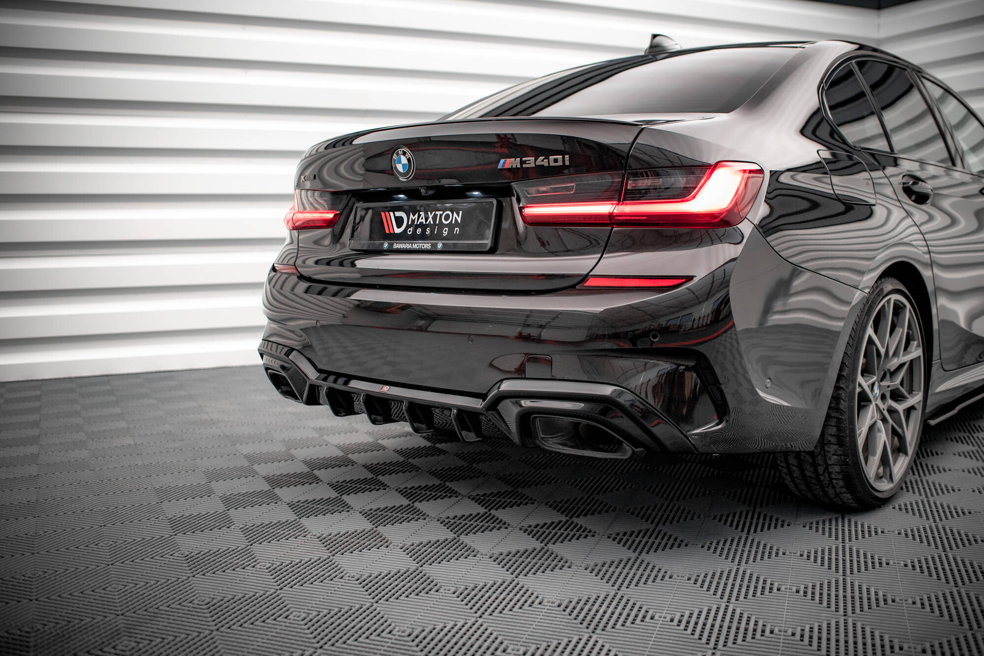 Maxton Design Diffusor Heck Ansatz für BMW M340i G20 / G21 Maxton Design Diffusor Heck Ansatz für BMW M340i G20 / G21