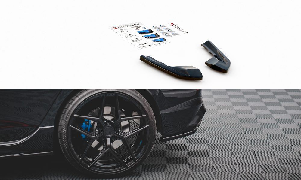 Maxton Design Heck Ansatz Flaps Diffusor V.1 für Volkswagen Golf R Mk8 schwarz Hochglanz Maxton Design Heck Ansatz Flaps Diffusor V.1 für Volkswagen Golf R Mk8 schwarz Hochglanz